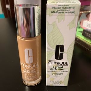Clinique beyond perfecting foundation